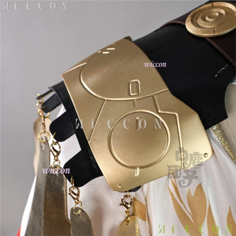 할로윈 성인용 의상 아구스타 코스프레 웨더링 웨이브스 우와 코스프레 의상 유니폼 의상 여성 게임 카니발 가발