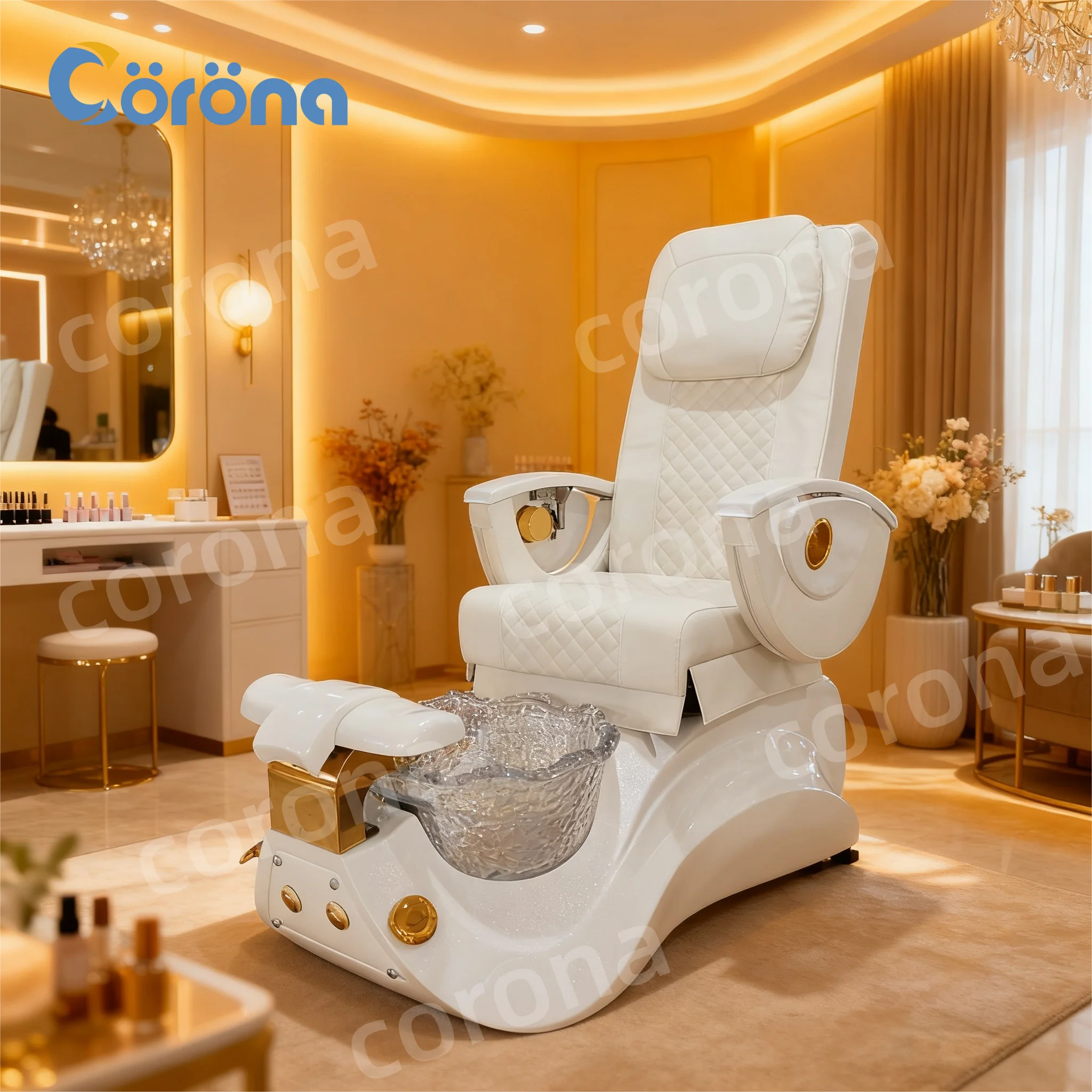 Pedicure Platform With Bowl And Chair Model New Chair Pedicure 2026 Spa Nail Salon Pedicure Chair Nails Pedicure Chair
