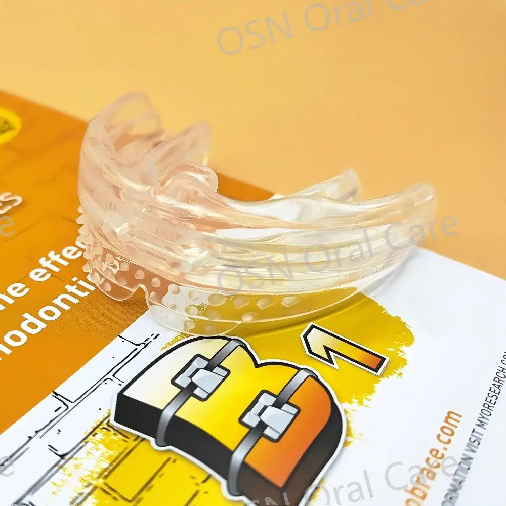 

Ортодонтический корректор зубов Dental Myobrace B1/B2 Medium, силиконовые брекеты, тренажер для выравнивания зубов MRC, для детей от 12 лет