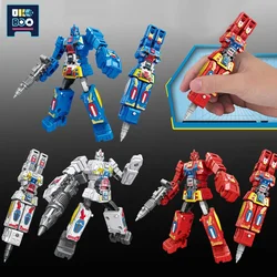 2IN1 Transformation Robot Toy Deformable Pen Rotary Joint Robot Deformation Action Figure Model Toys For Children
