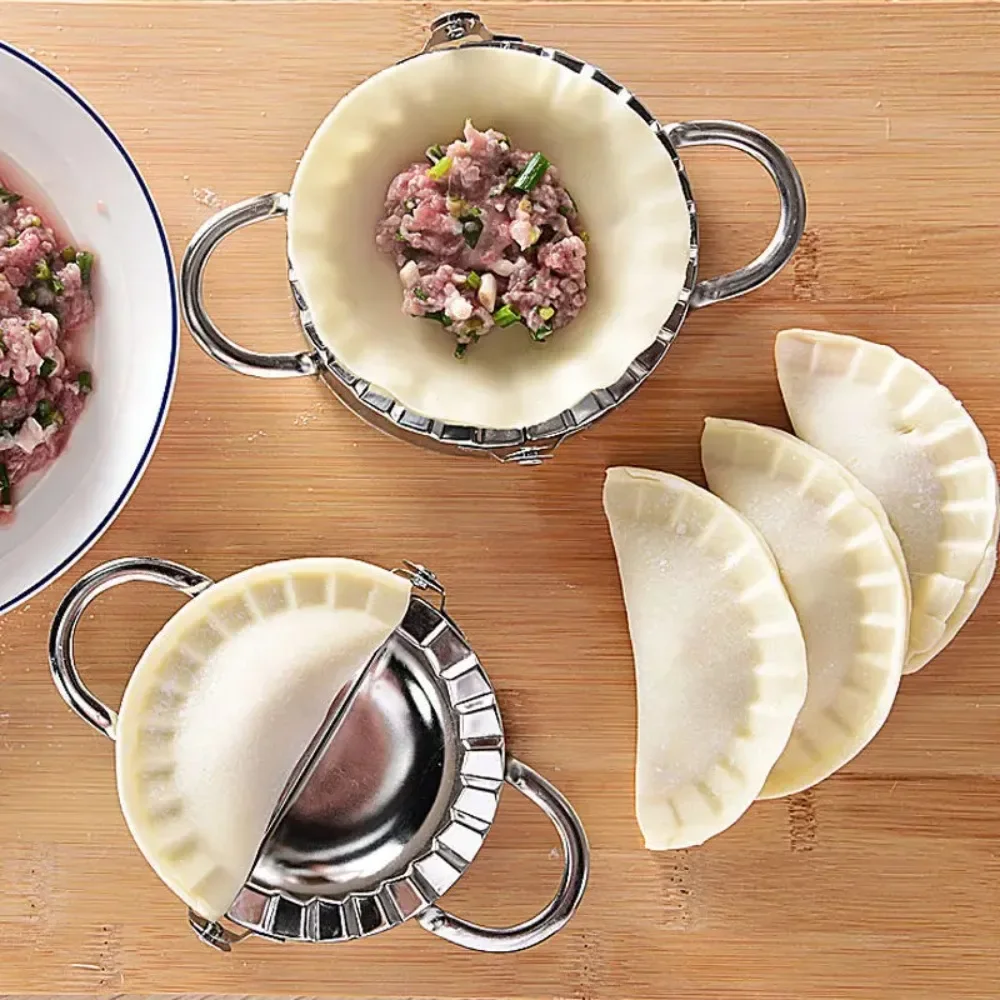 

Stainless Steel Dumpling Maker Dumpling Skin Mold Ravioli Maker Press Pie Making Press Wrapper Pastry Maker Kitchen Accessories