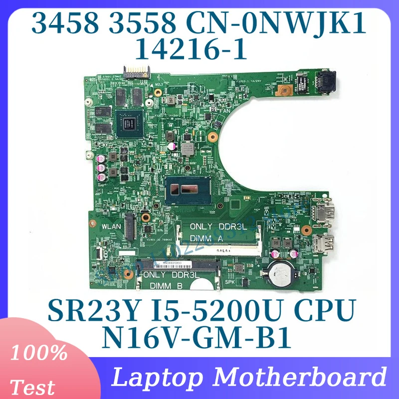 448.0CR10.003M z SR3W0 I3-8130U płyta główna procesora dla Acer Spin 5 SP513-52N Laptop płyta główna 16924-3M 100% testowane działa dobrze