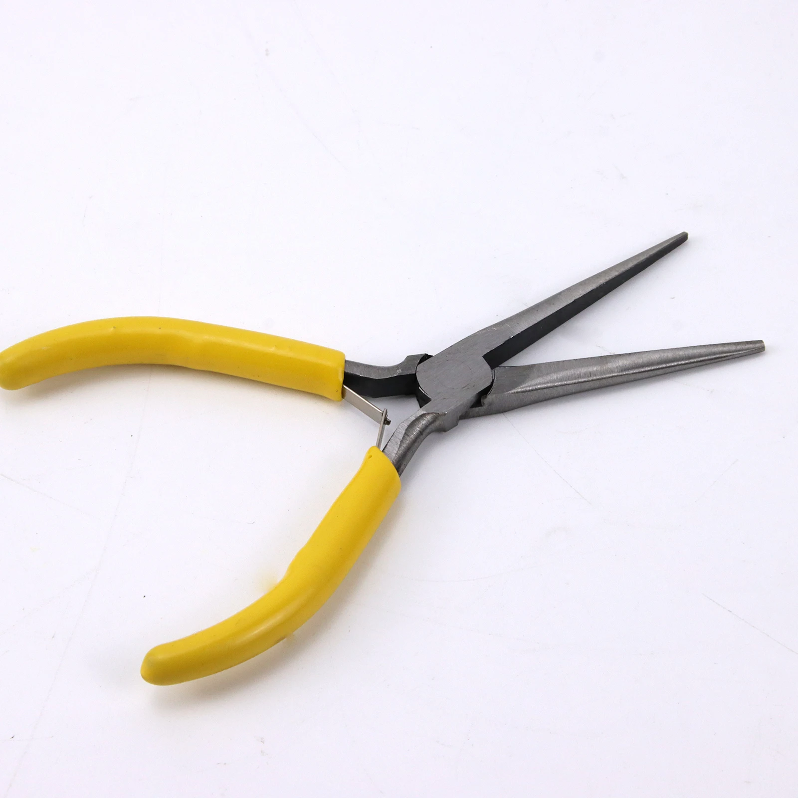 Multi Functional Mini Long Needle Nose Precision Pliers Modeling Jewellery Wire Work Small Plier Cutting 5 inch Hand Tool Yellow