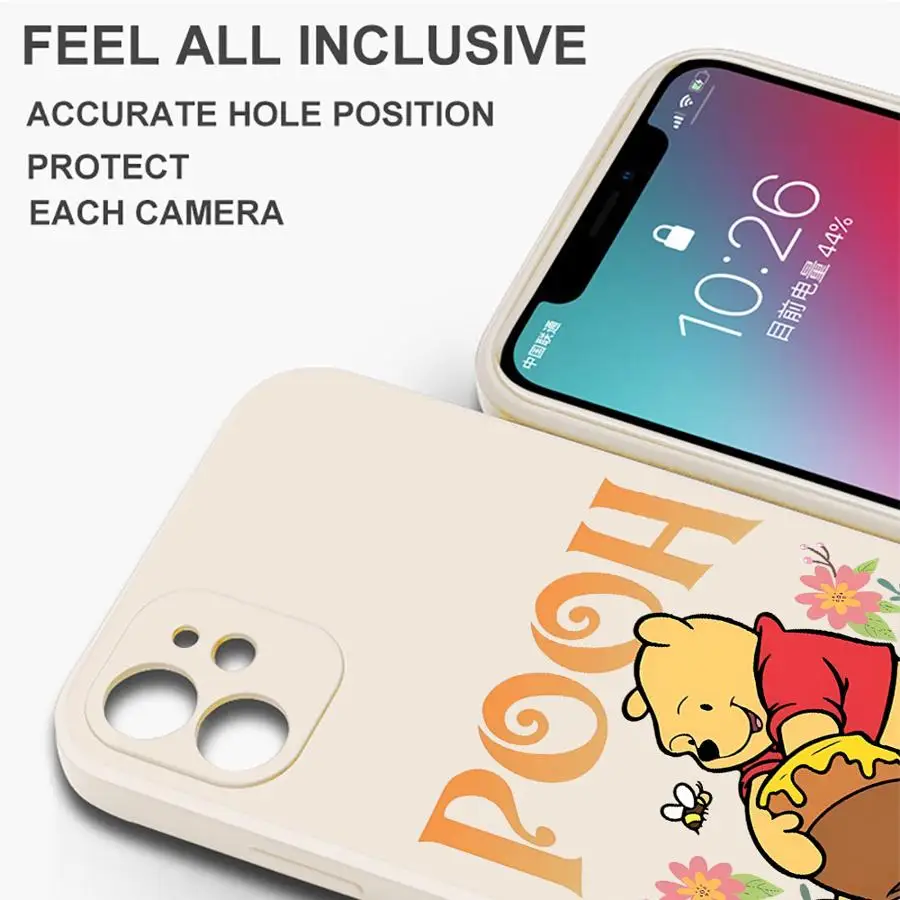 حافظة لهاتف سامسونج جالاكسي S23 S24 FE S20 نوت 20 10 Ultra S22 Ultra S21 Plus S25 Edge غطاء ناعم ديزني وين ذا بوه