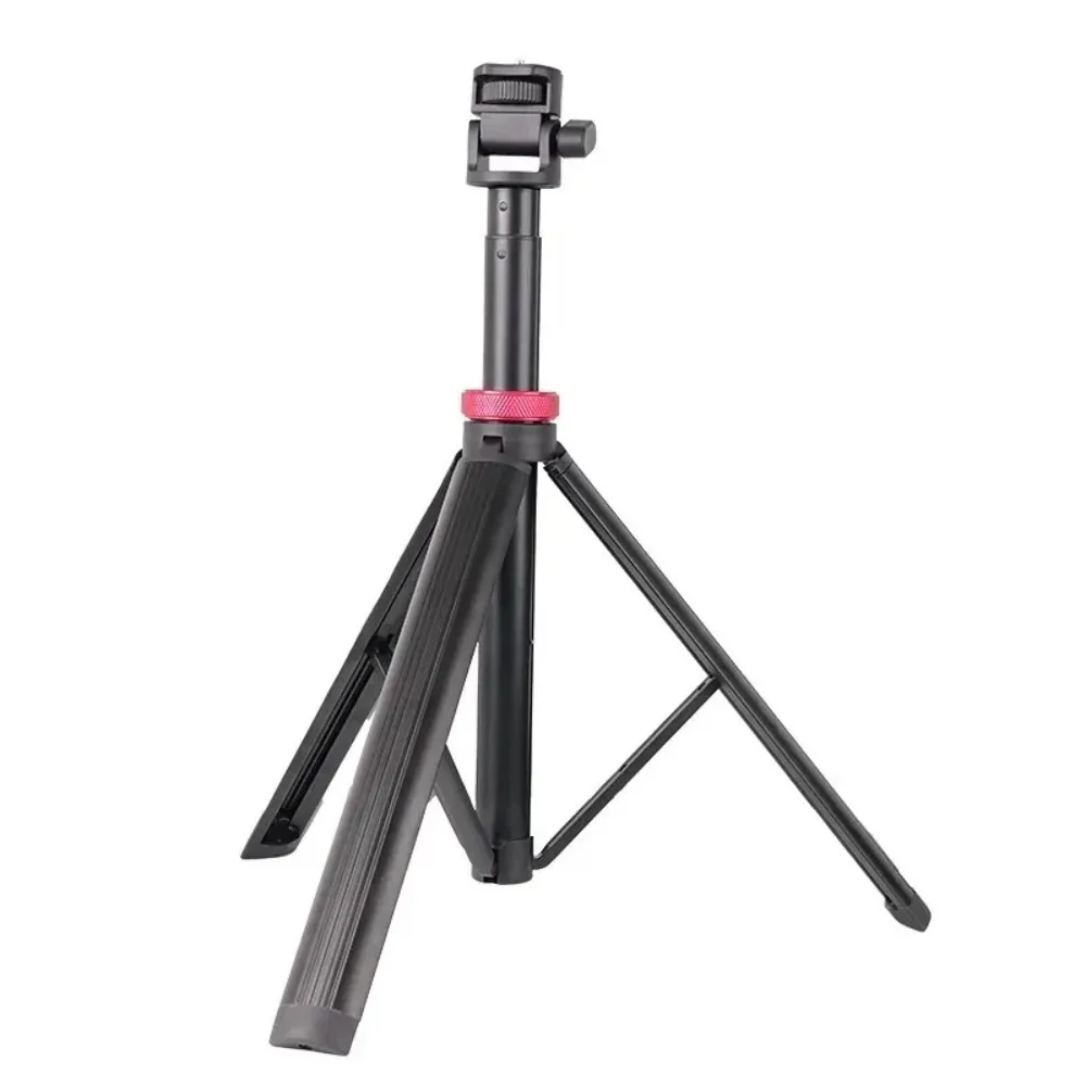 Foldable Retractable Floor Tripod Stand Adjustable Extension Bracket For COB Video Light Smartphone Selfie Live Streaming