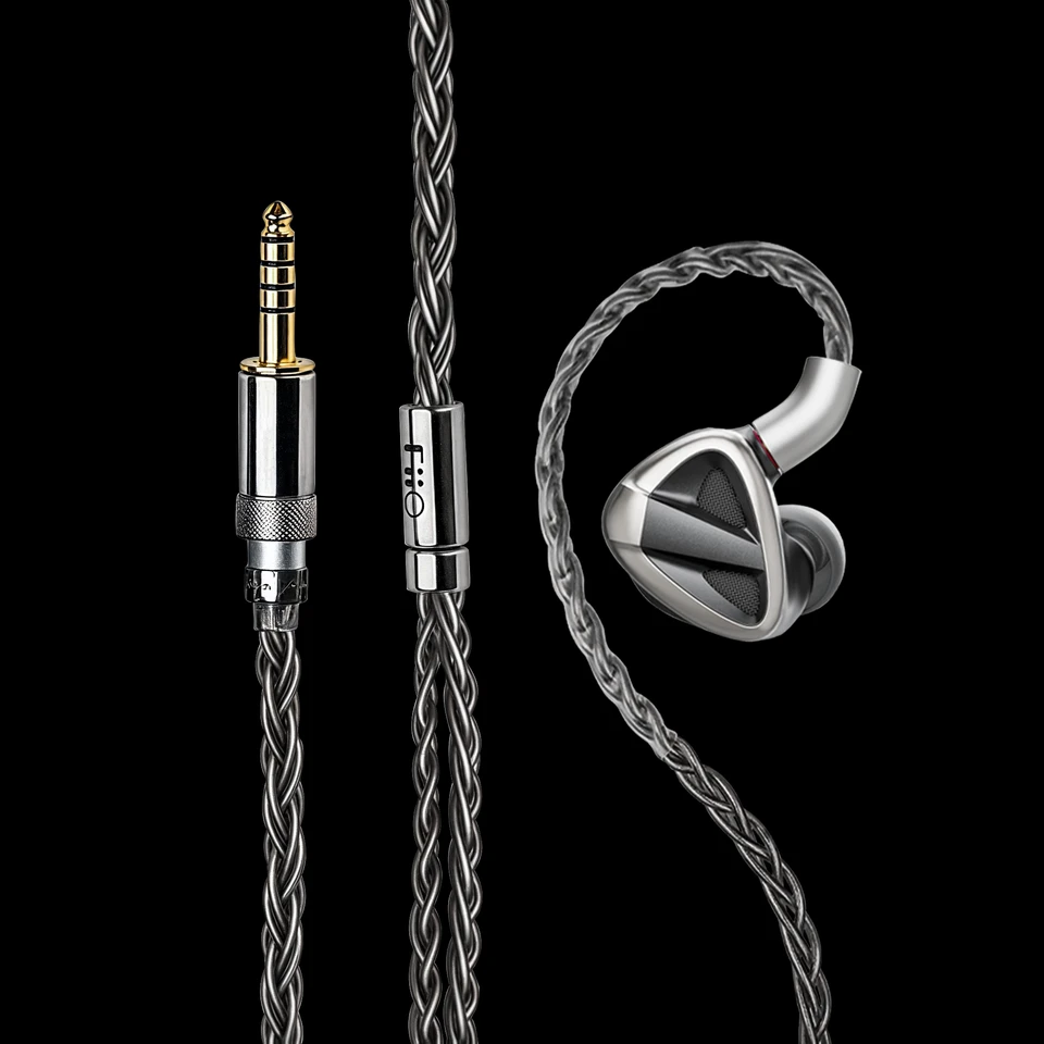 FiiO-FH19ハイブリッドドライバーイヤホン,2dd 6ba,hifiミュージック