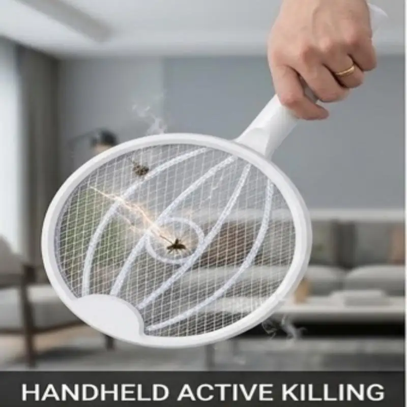 Foldable Electric Mosquito Swatter USB Charging Four-in-One UV Mosquito Killer Handheld Mosquito Killer Indoor and Outdoor Insec