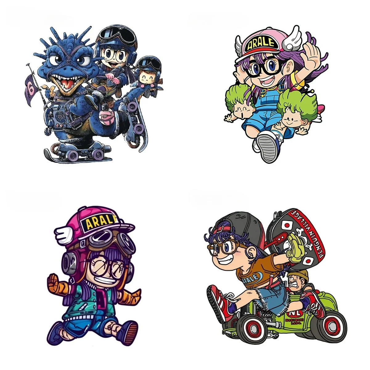 

Chibi Arale Cute Girls Cartoon Car Sticker Lovely Anime Figure Exquisite Enchanting Creative Vinyl Decals Wallpapers Decorative