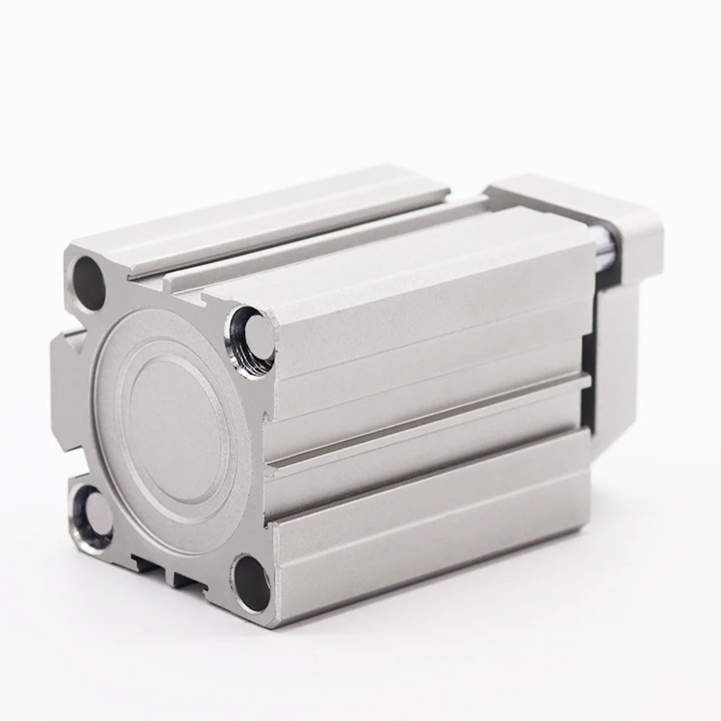 Cienki trójosiowy cylinder z trzema prowadnicami TACQ12/16/20/25/32/40/50/63-80x10x15x75S