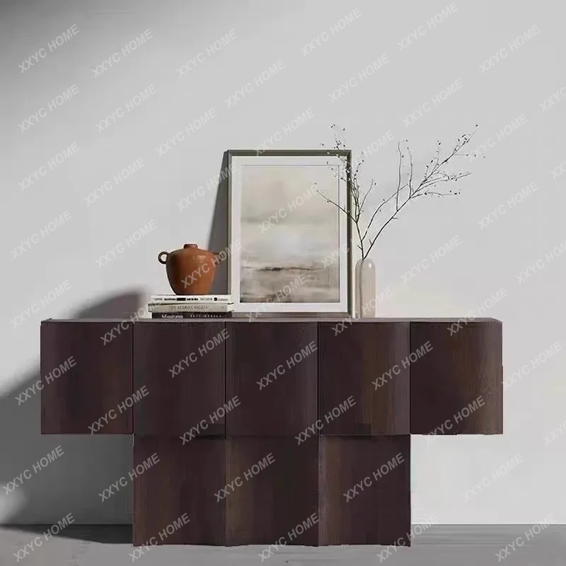 Personality Creative Entrance Cabinet Locker Entry Door Living Room Decorative Cabinet Medieval
