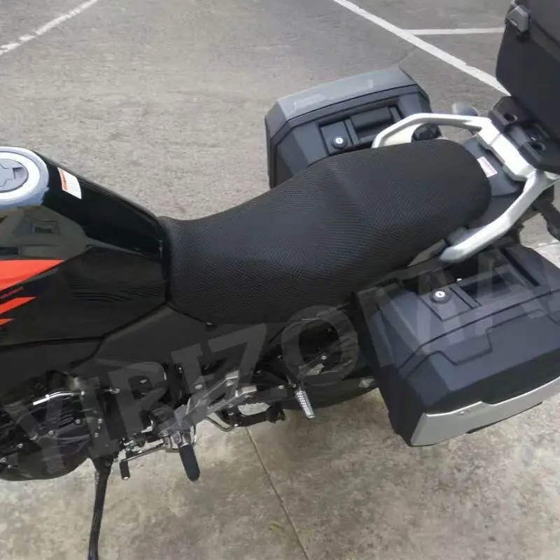 Motorcycle Mesh Breathable Insulation Seat Cushion Cover For Suzuki Vstrom DL650 DL250 DL1000 V-strom DL 650 XT 650XT 1000