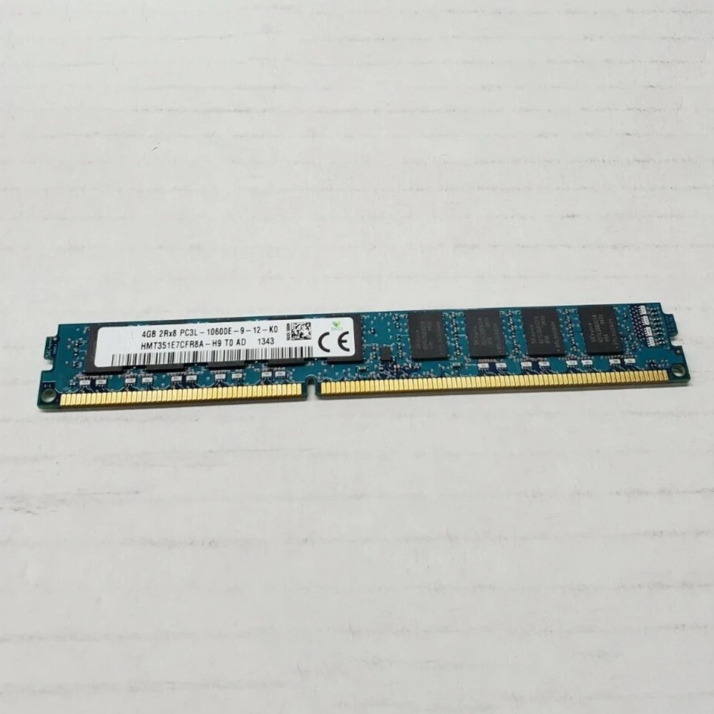 1 pcs RAM PC3L-10600E For IBM 00Y2479 00Y2416 2072 Server Memory 4GB DDR3L 2RX8 1333MHz