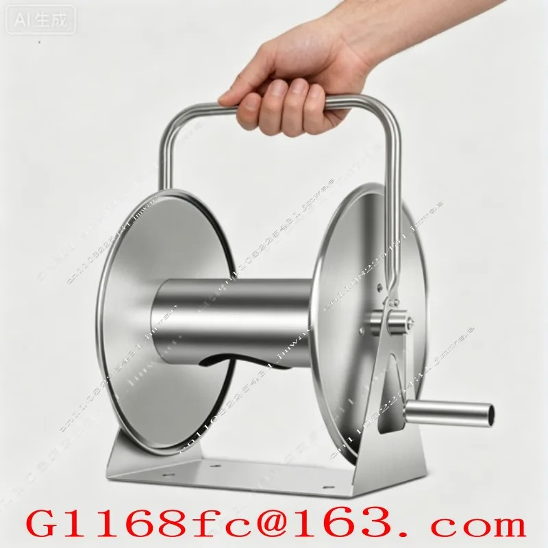 High Quality Wall Mounted Empty Hose Rack Garden Hose Reel,