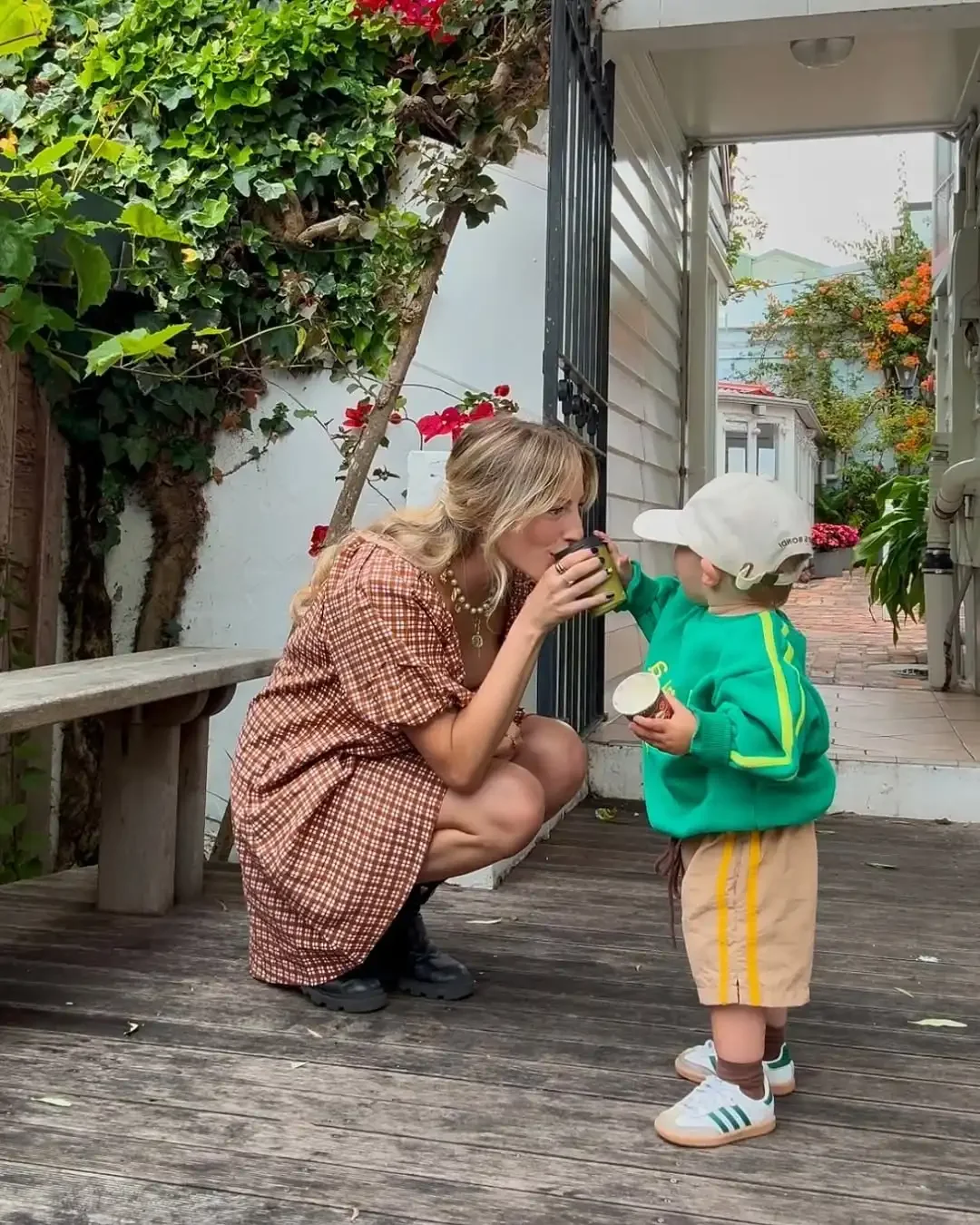 Mini robe à carreaux à lacets pour femmes, Chic, col rond, manches courtes, ample, courte, ligne a, pour les déplacements quotidiens, la rue