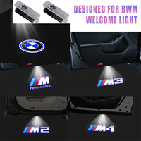 2PC HD LED Welcome Light Door Projector Light For BMW M2 M3 M4 M5 M6 M E61 F07 F10 F18 E90 E60 F10 E92 E90 E91 E92 Accessories