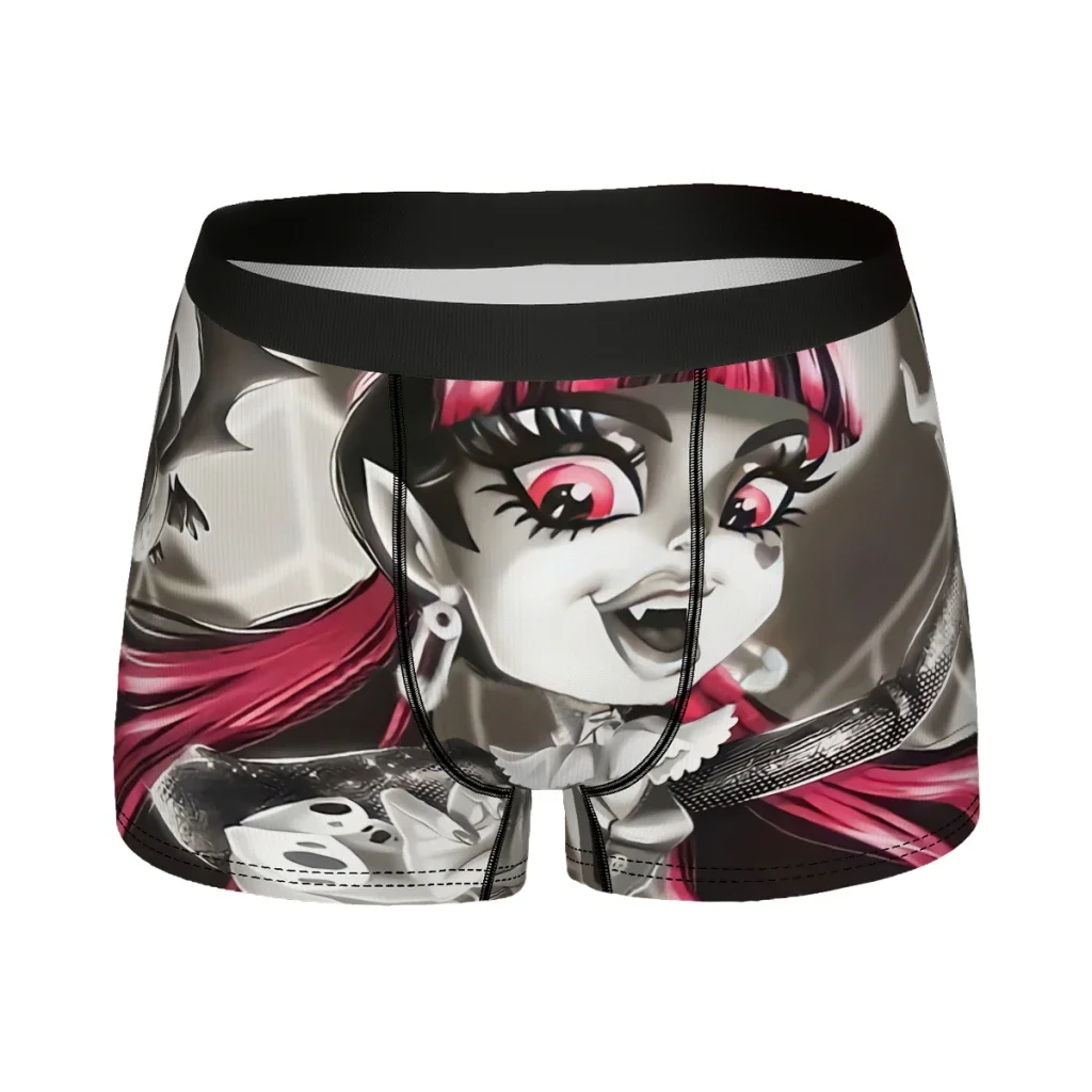 OG Draculaura High Doll Underpants Cotton Panties Male Underwear Ventilate Shorts Boxer Briefs