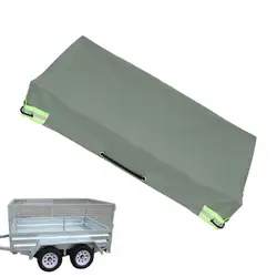 Trailer Tarpaulin Camping Cover For Travel Trailer Weatherproof And Frost-Resistant Cover Camping RV Cover For Travel Trailer