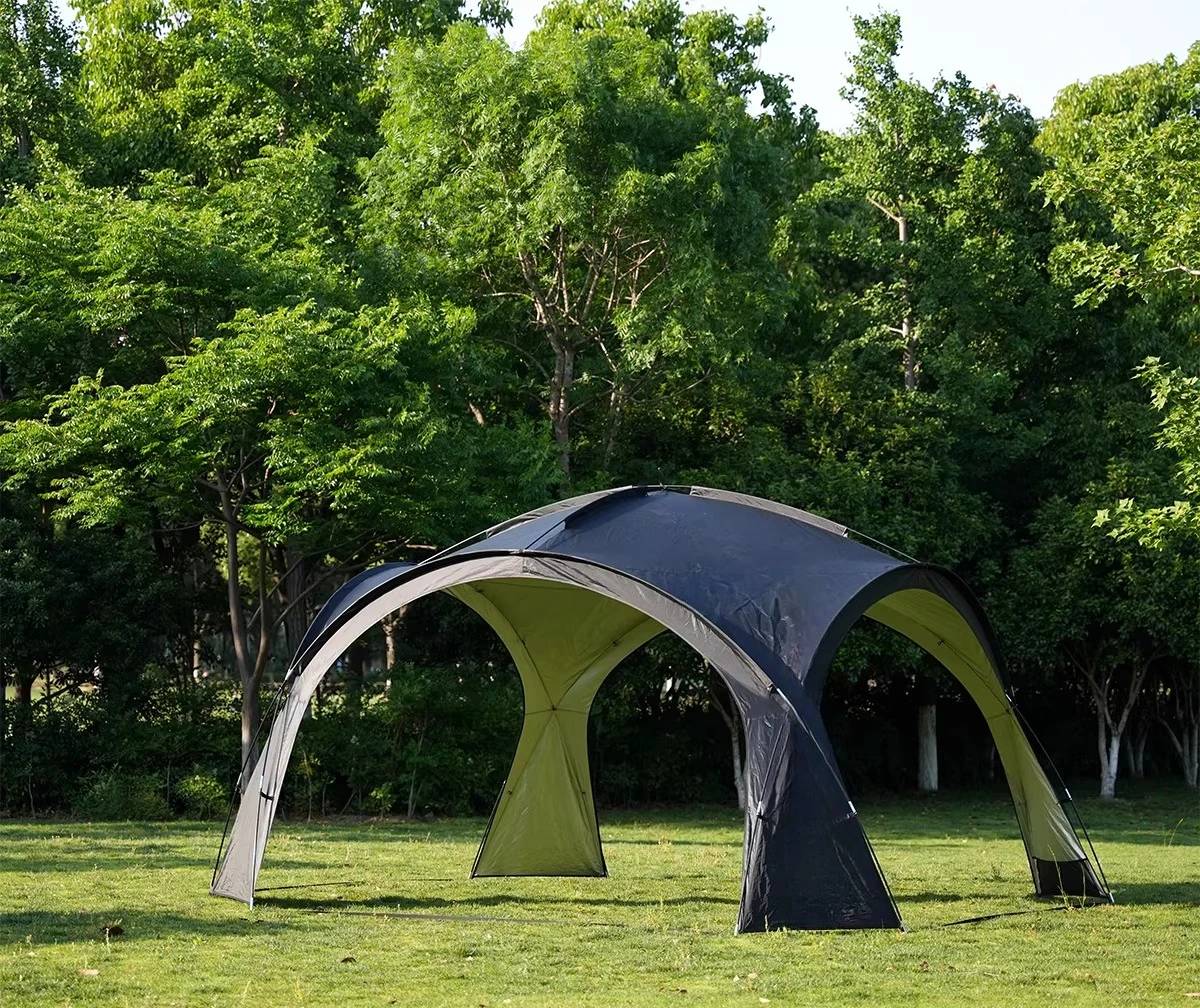 

Outdoor dome canopy tent eggshell camping rain protection sun protection oversized