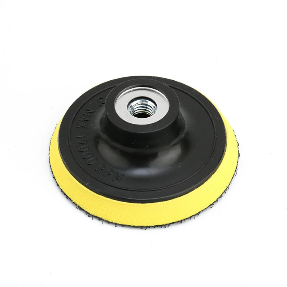 Sanding Disc Holder For Angle Grinder Self Adhesive Flocking Base Plate Polishing Buffer Power Tool Component Essential