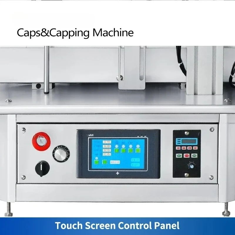 ZS-XG1870R Automatic Essential Oil Cosmetic Liquid Dropper Bottle Capping Machine Vibratory Cap Feeder Products Sprayer