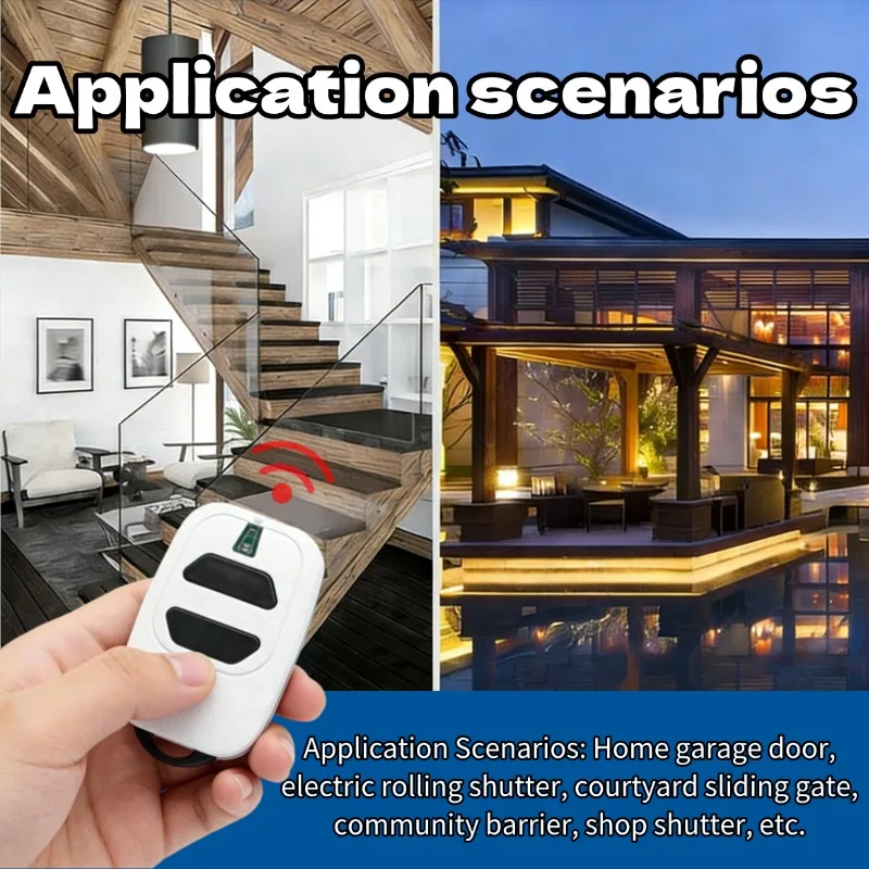DEA RF 433MHz Remote Control For DEA GT2 GT4 GTI2N GTI4N MIO TR2 TR4 Garage Door Openner Garage Command Rolling Code 433.92MHz
