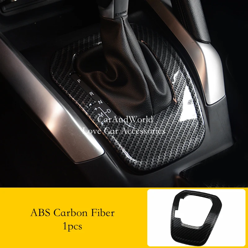 For Renault Kadjar 2016-2020 Interior Gear Shift Box Panel Cover Trim ABS Chrome Decoration Sticker Car-Styling Accessories