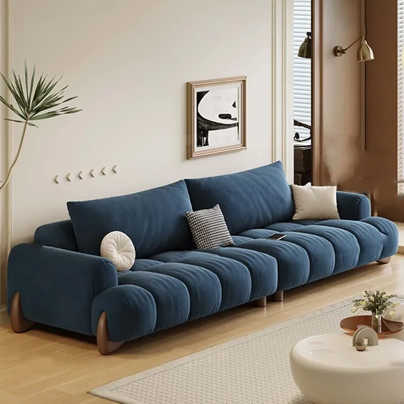 

Replica Foam Luxury Couches Modern Wood Comfortable Velvet Lounge Sofa Puffs Nordic Designer Unique Muebles Unique Furniture