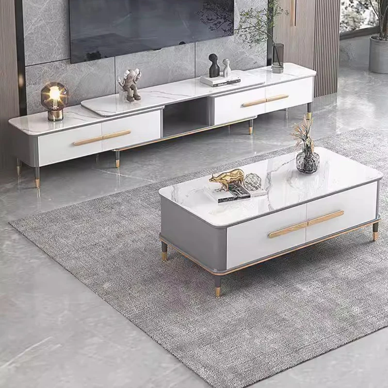 

Unique Trendy Tv Table Fireplace White Dressers Center Drawers Entertainment Tv Stands Nordic Muebles Chinese Style Furniture