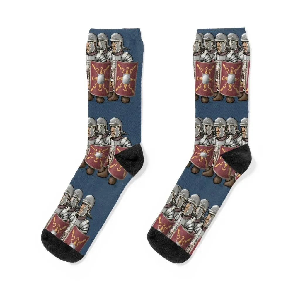 

Roman Legionary Squad Socks custom new in's floral Mens Socks Women's