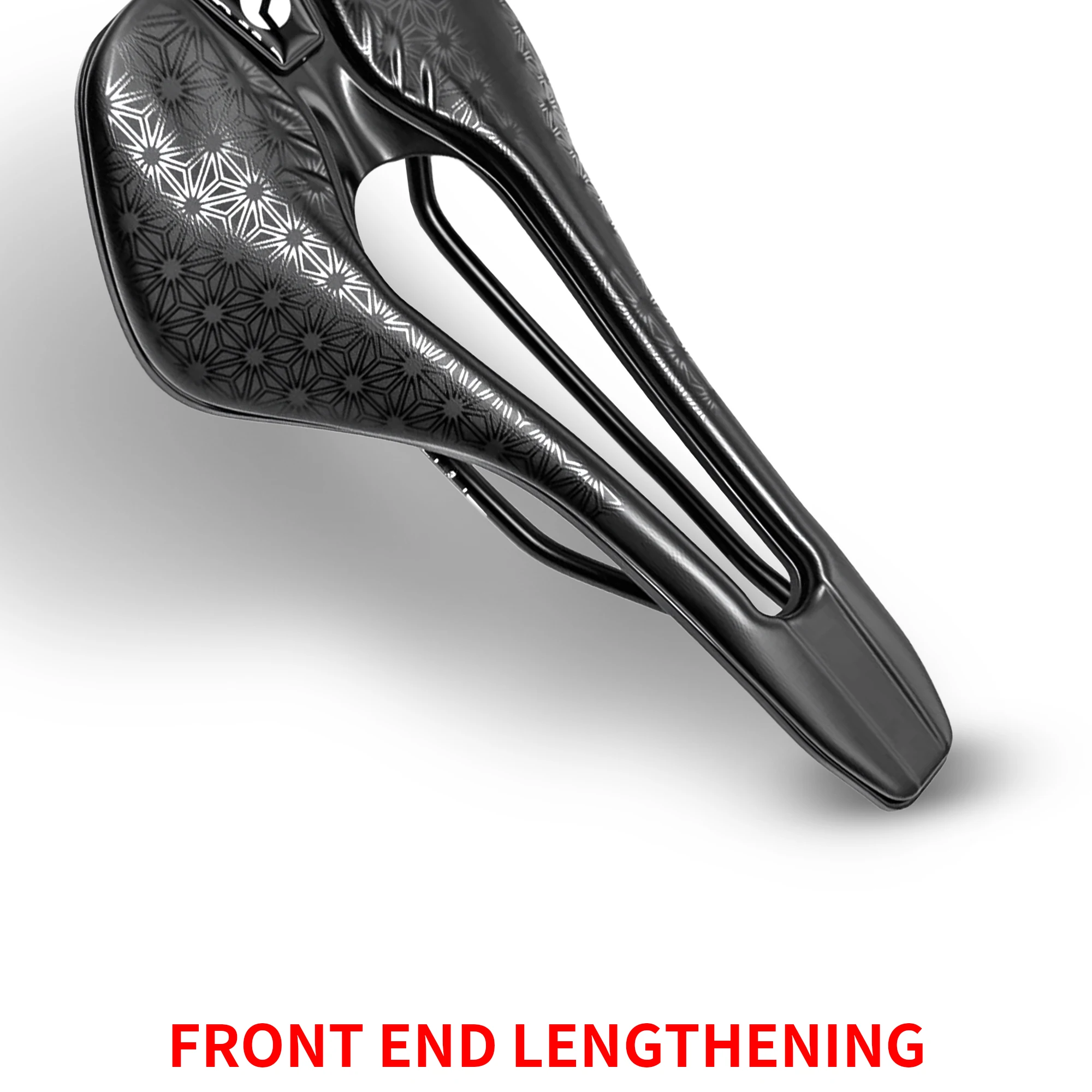 Plselis Leichter Rennrad-Sattel mit Hohlraum-Design, Atmungsaktiv, 280g, Rennrad-Zubehör – Detail 16