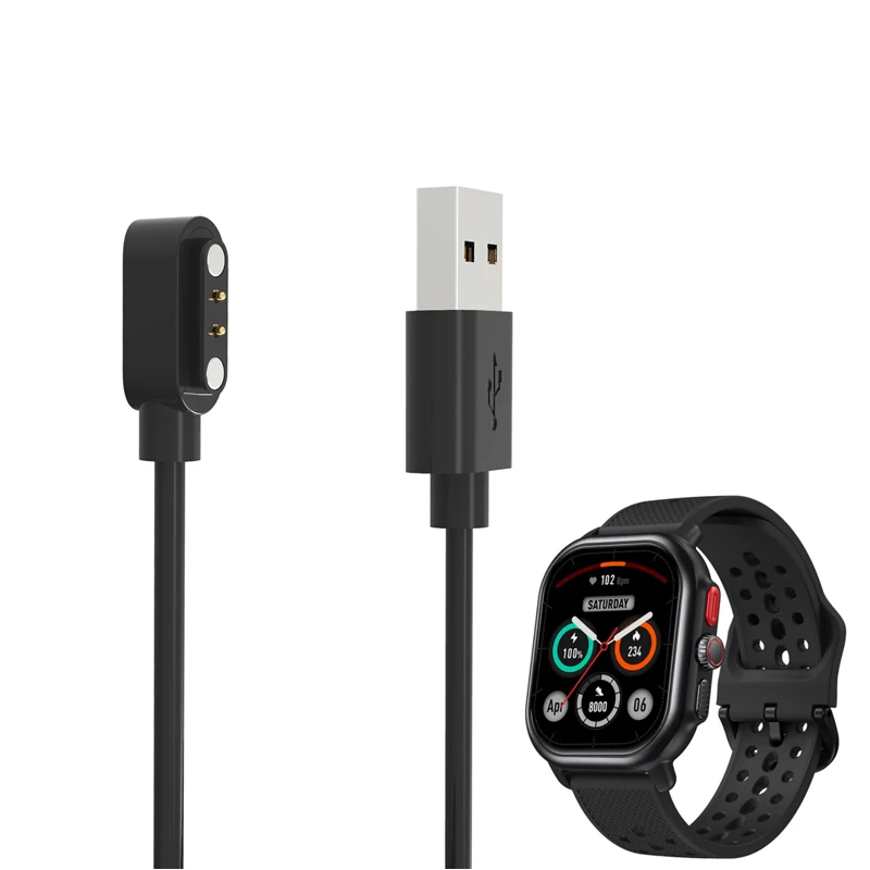 Smartwatch Dock Charger Adapter USB Charging Cable Power Charge Wire For Zeblaze Beyond 3 Pro Sport Smart Watch Accessories