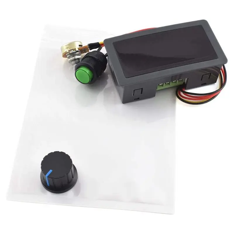 【A17Z】4X 6V-30V 8A DC Motor Speed Controller 6V 12V 24V PWM Stepless Speed Control Switch Adjustable Driver Regulator
