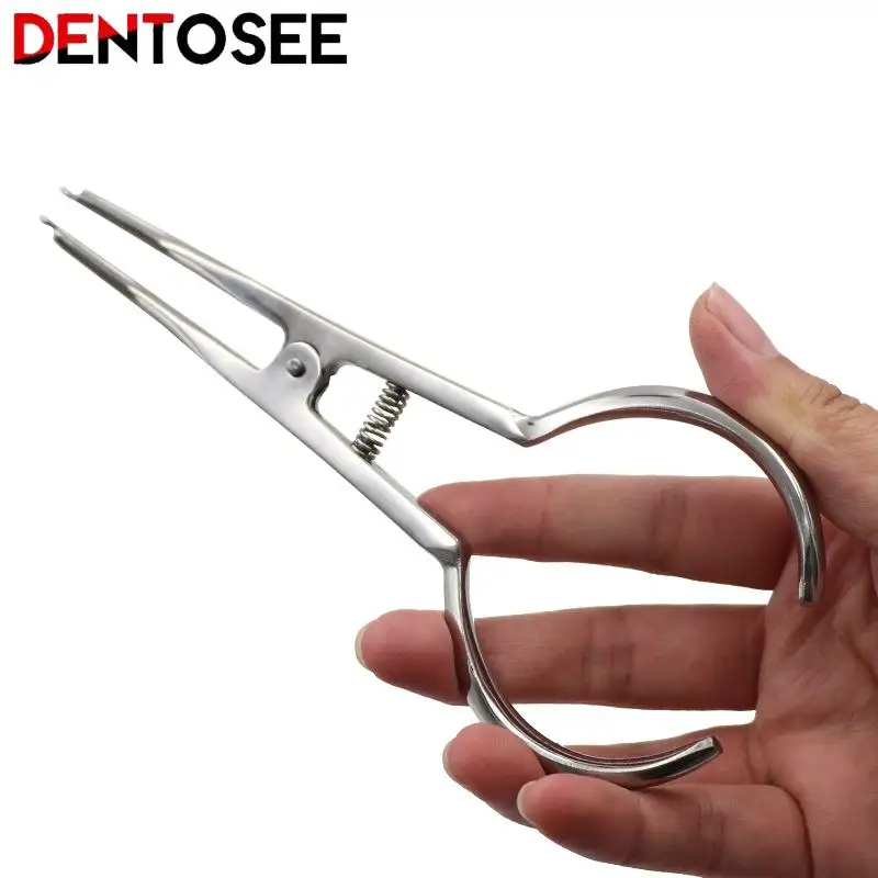 

Dental Ring Placed Pliers Dental Tools Arranged for Separator Circle Pliers Elastic Ligature Ties Rubber Clamp Forceps