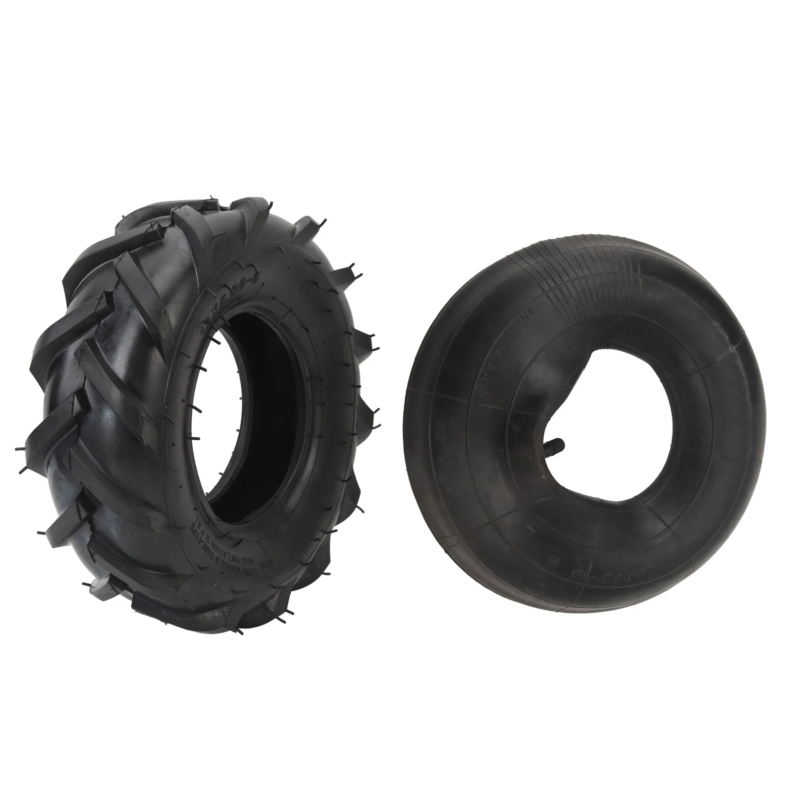 

Шина 13x5.00‑6 с камерой, утолщенная резина, амортизирующая, с усиленным протектором, сменное колесо для садовых квадроциклов и UTV