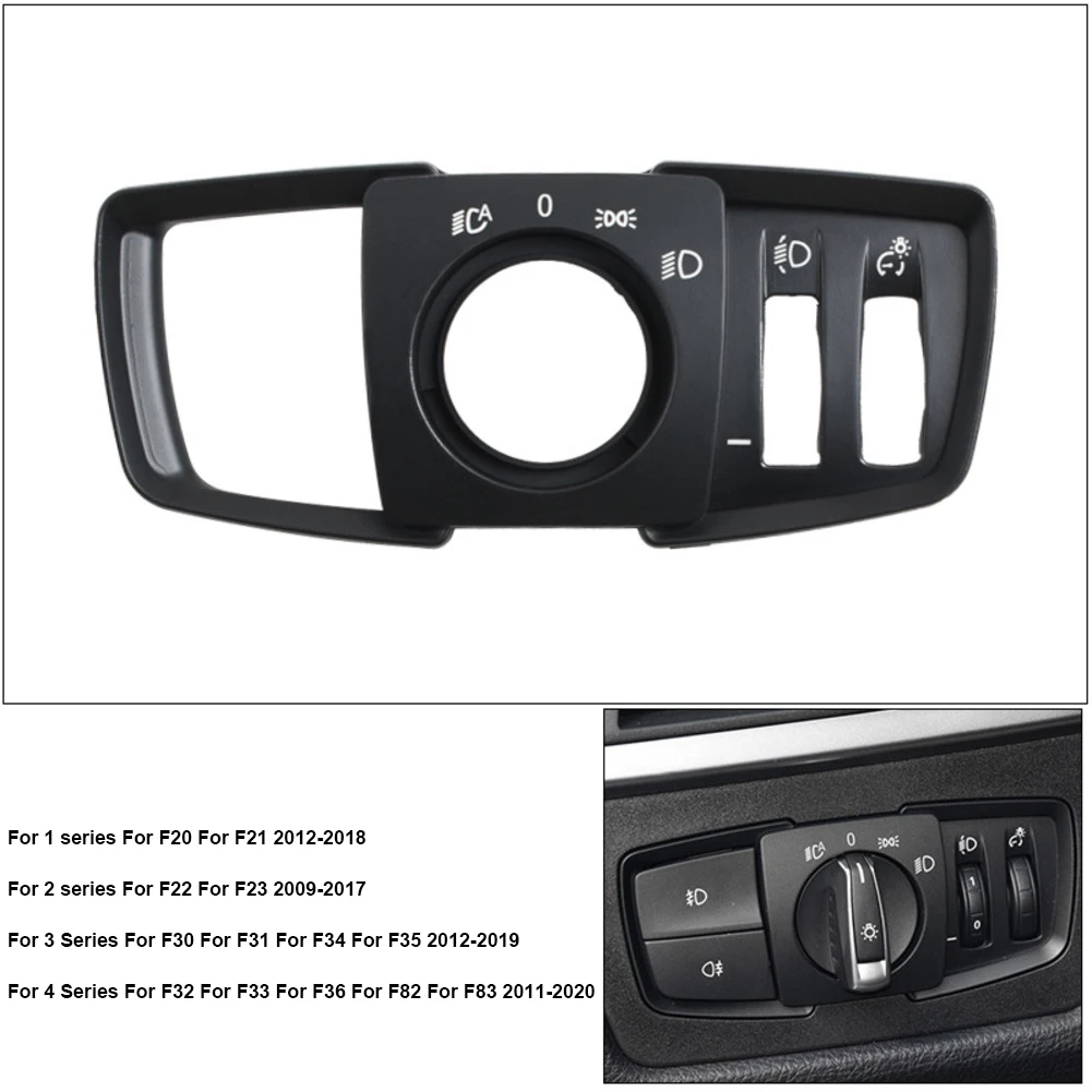 

Крышка переключателя фар автомобиля с отверстием регулировки света для BMW для серии 1 для F20 для F21 2012-2018 для 2 серии для F22 Access