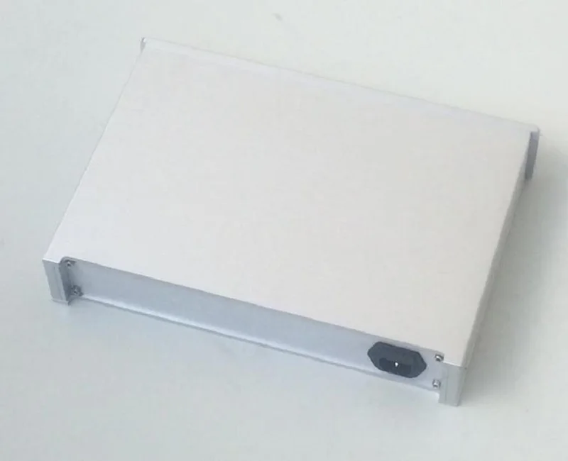 

Silver All aluminum amplifier chassis Pre-amplifier / DAC decoder case / AMP Enclosure / case / DIY box 330*228*62mm 3306