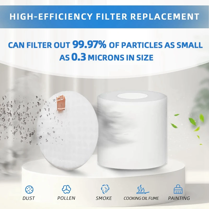 Accessoires de rechange de filtre, compatibles pour Shlavabo IQ, RGSM, AE, RV1001AE, RV100AE, AV912S, AV1002AE