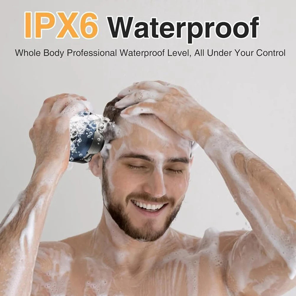 A24P светодиодный дисплей, перезаряжаемые электрические бритвы для лысиych мужчин, 6D магнитный триммер для волос, водонепроницаемое устройство для стрижки бороды