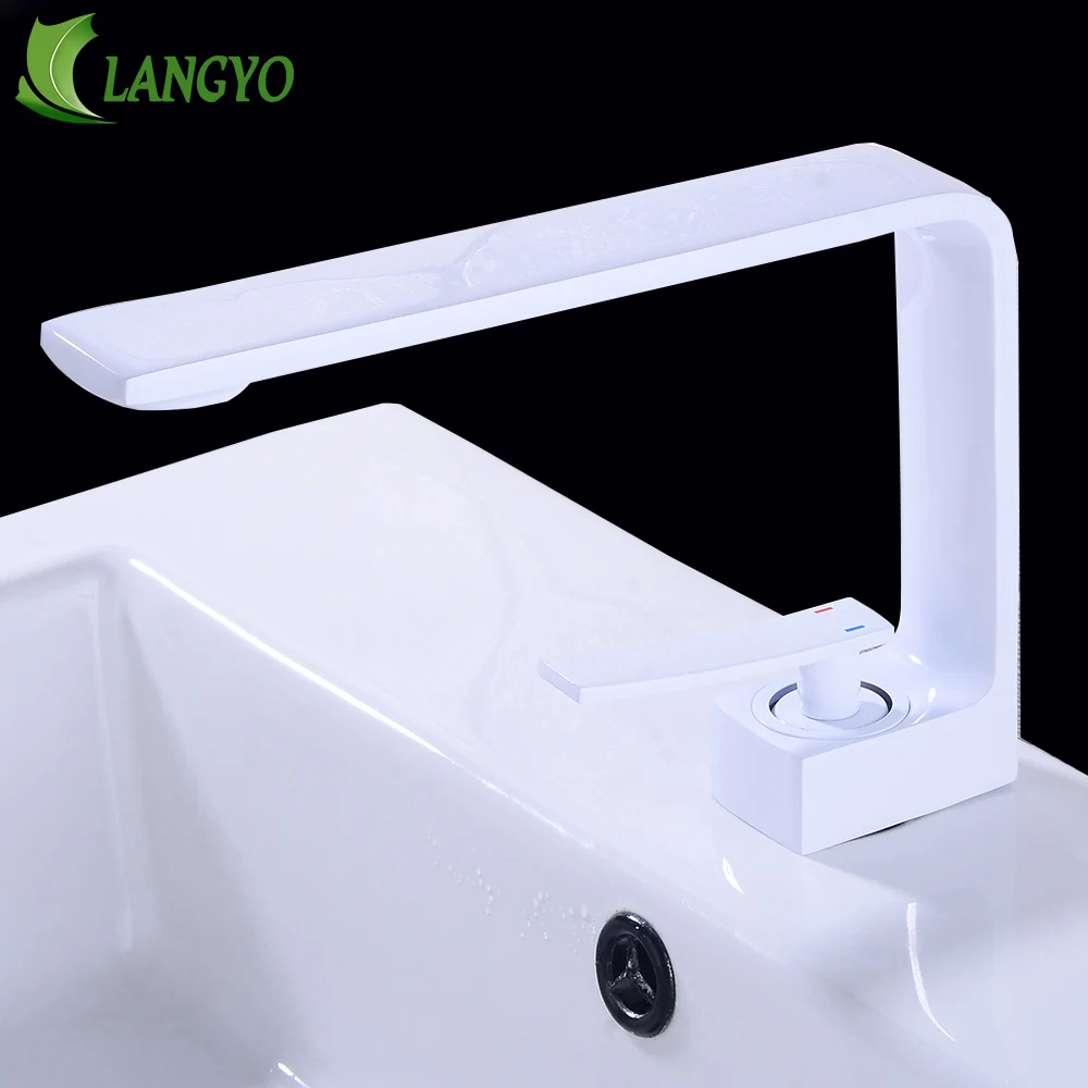 

bathroom sink faucet cold and hot bathroom faucet black water mixer white water tap brass basin faucet mixer