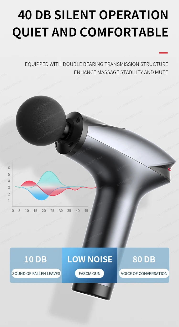 Hot Selling Professional Rechargeable Handheld Muscle Massage Gun 5 Massage Heads Cold Compress Relax Body Deep Tissue Massager
