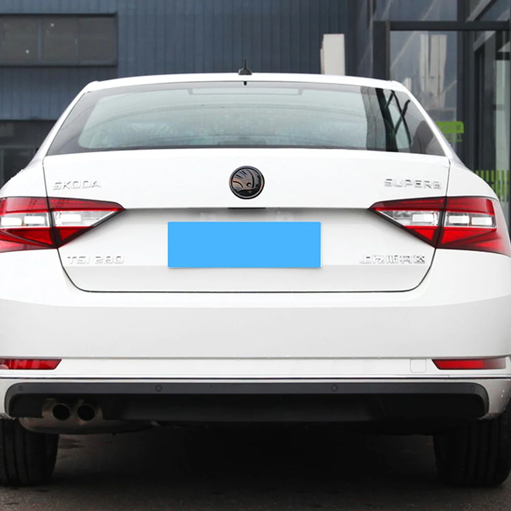 80/90/100mm Auto-Frontmotorhauben-Logo-Ersatz-Aufkleber Kofferraum-Emblem für Skoda S Logo Octavia Mk3 Fabia 2 Superb 2 Kamiq Kodiaq VRS – Detail 11