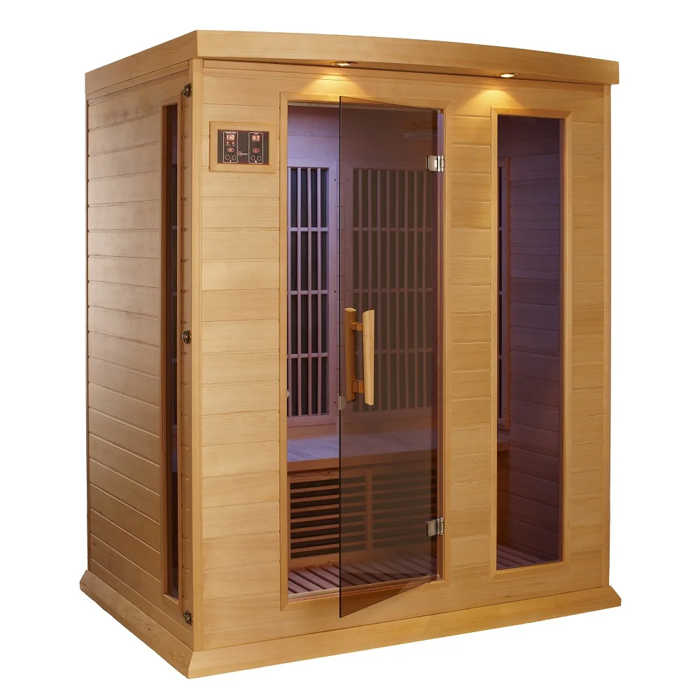 

Japanese style solid wood sauna room wooden style wet steam sauna room