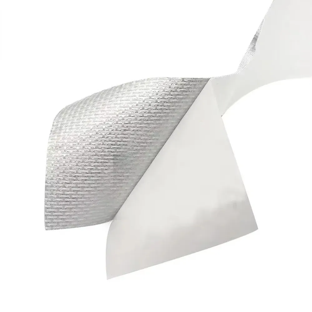 

5/10Meters Air Conditioning Pipe Wrapping Tape Waterproof Sun-proof Fiberglass Aluminum Foil Tapes Heat-insulating