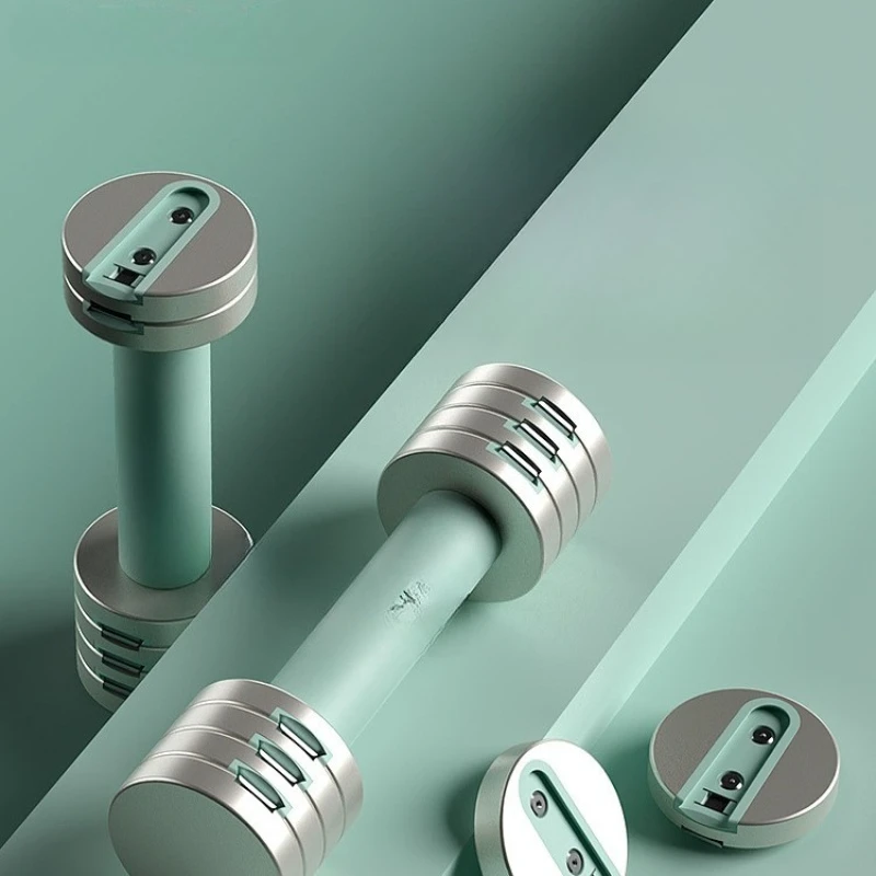 Generation Quick Adjustment Dumbbell MINI Edition Women's Fitness Household Equipment Adjustable Weight Electroplating