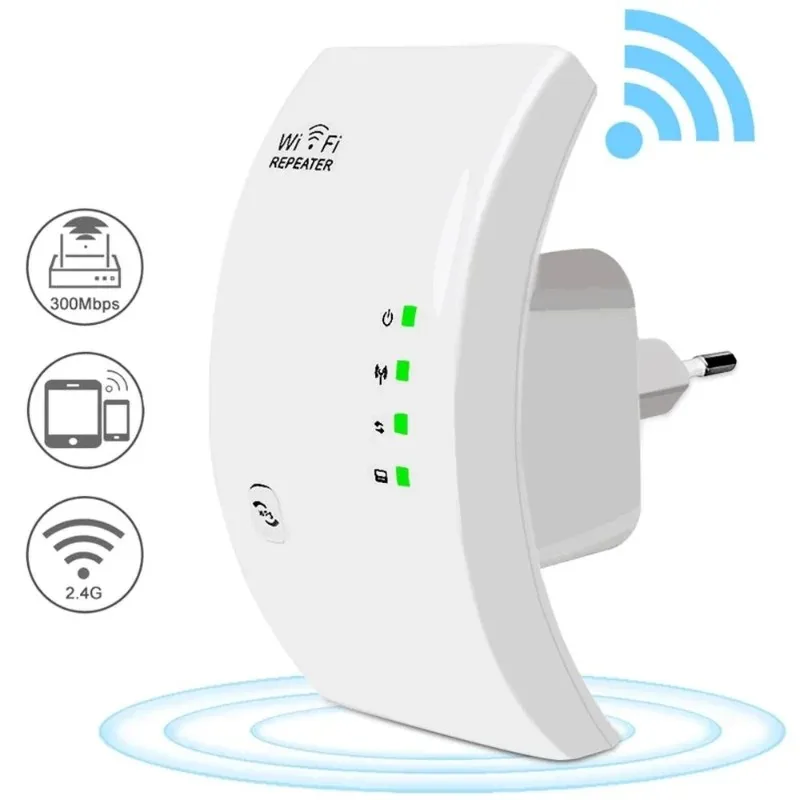 PIX-LINK WR01 300Mbps Repeater Extender Wireless Signal Amplifier WIFI Repeater Router Extension WiFi Booster Portable Plug