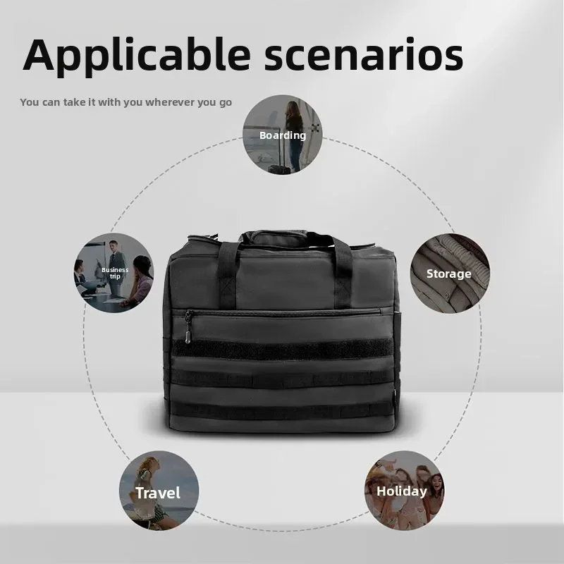 2025 Chassis Bag, Large-capacity Storage Itx Luggage, Trolley Case Can Be Set, Desktop Computer 90-degree Laptop Bags