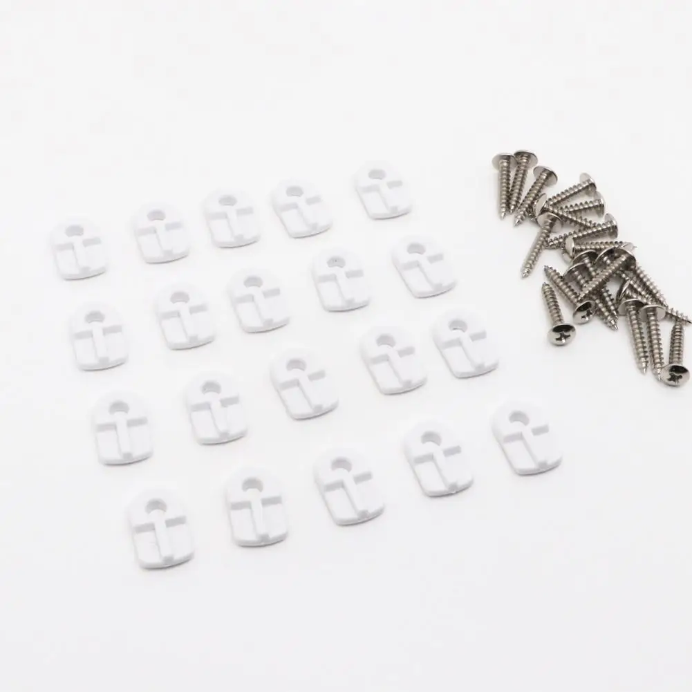 Durable Screen Latches Window Screen Clips with Screws Durable Window Screen Retainer Fasteners Black Window Frame for Storm