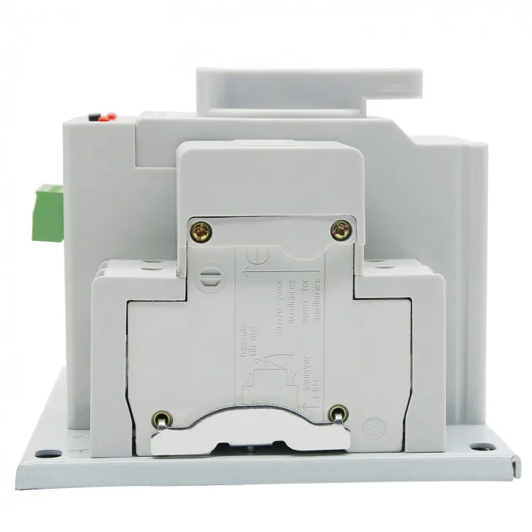 Dual Power Automatic Transfer Switch 2P 63A 220V 150*138*115mm Toggle Switch