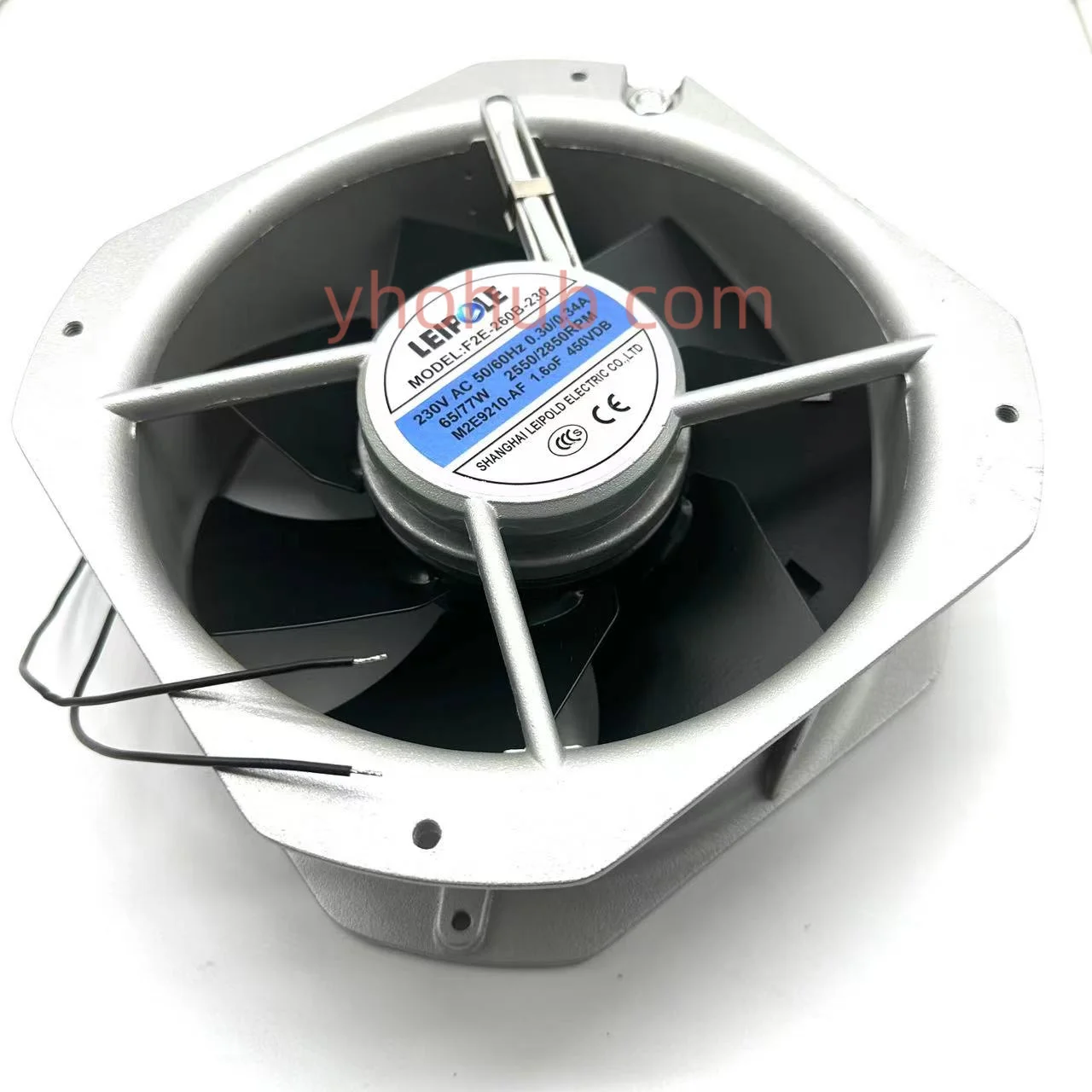 F2E-260B-230 AC 230V 0.34A 225x225x80mm Server Cooling Fan