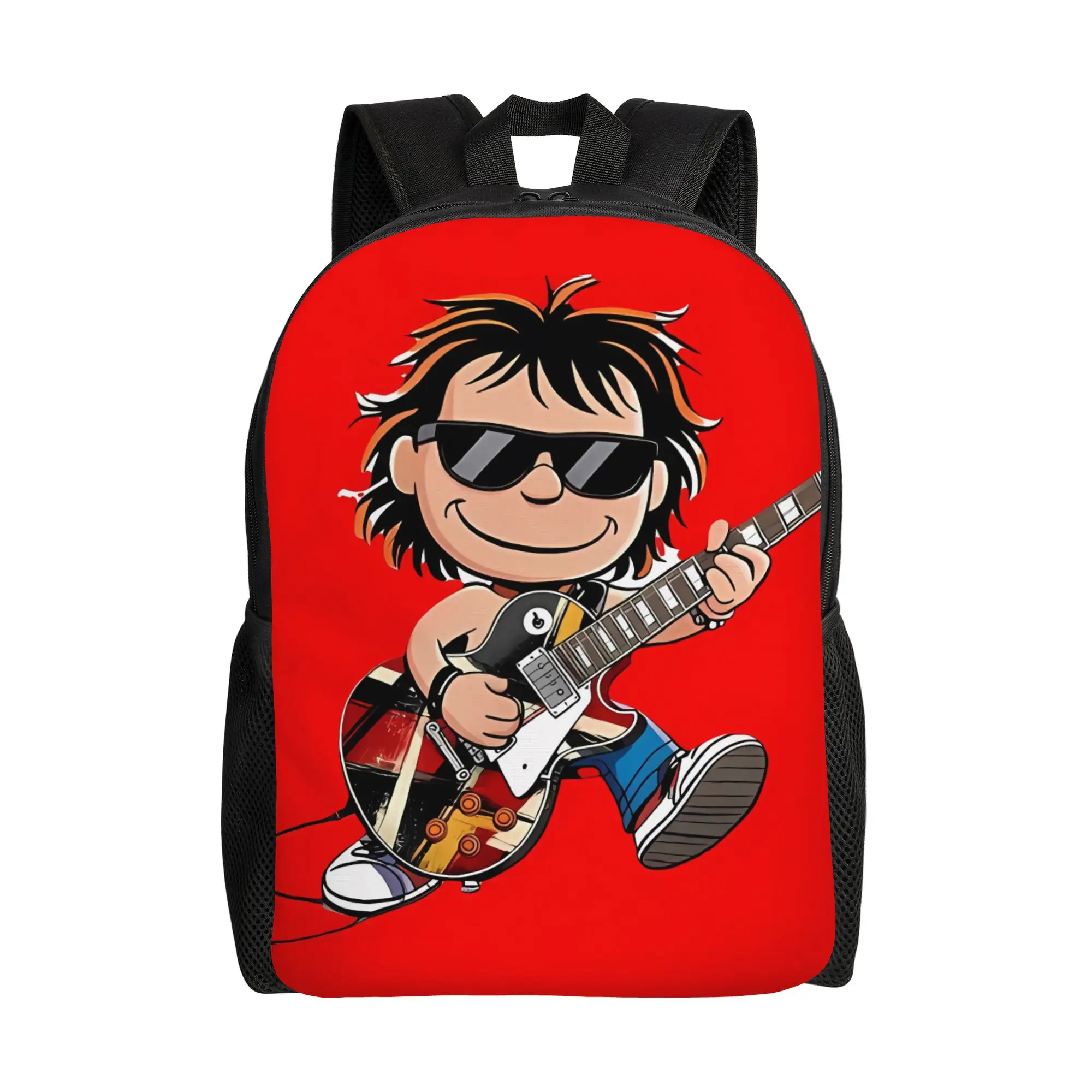 

Eddie Van Pelt Van Halen Schoolbag Men Fashionable mochila useful things travel Large Capacity Laptop Bag Back To School Season